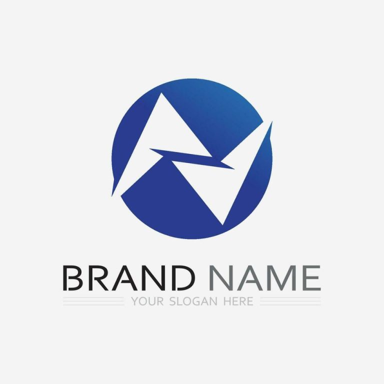 n-letter-logo-template-free-vector